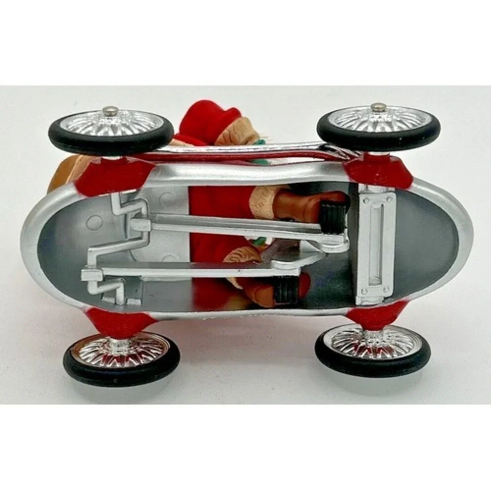2008 Hallmark Santa Takes a Spin Christmas Ornament SKU U213‎
